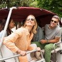 Couple on a Globus Guided Tour