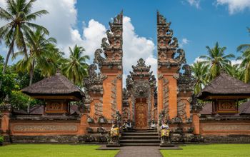 Balinese temple in Ubud.