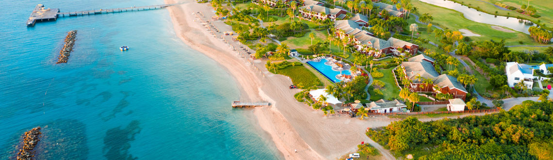 Aerial view of the Four Seasons Resort Nevis. Four Seasons Caribbean resorts, Four Seasons Resorts, Four Seasons, Four Seasons Resort Nevis, resorts in Nevis, resorts in St. Kitts and Nevis