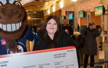 Air Canada partnered with the Air Canada Foundation to celebrate children and youth.