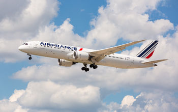 An Air France Boeing 787 Dreamliner aircraft.