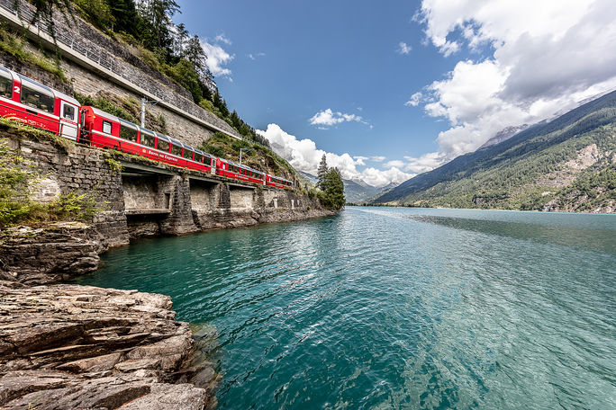 Bernina Express between Switzerland and Italy- rail europe Bernina Express between Switzerland and Italy- rail europe