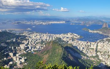 Scenic view of Rio de Janeiro Brazil