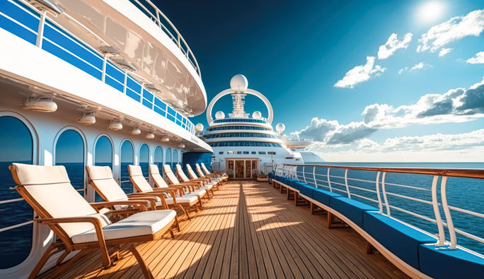 Cruise ship deck