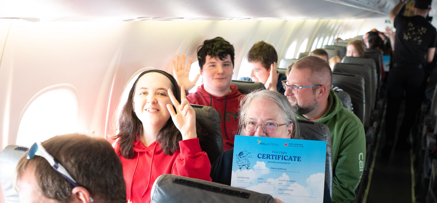 Image: Autism Aviation Day (Photo Credit: Air Canada)
