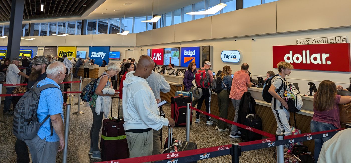 Image: Car rental pick up lines (Photo Credit: Eric Bowman)