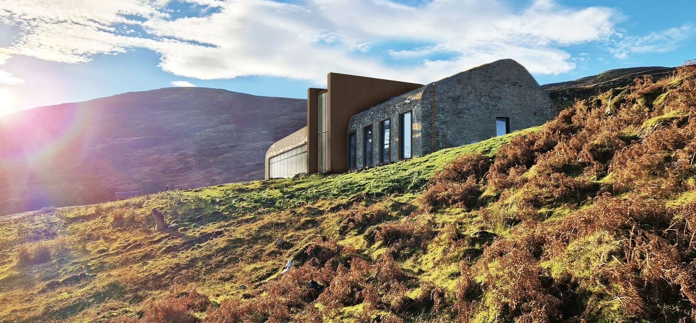 Image: Exterior of the Hub, the main building at The Bracken Hide. (photo via The Bracken Hide) (Photo Credit: (photo via The Bracken Hide))