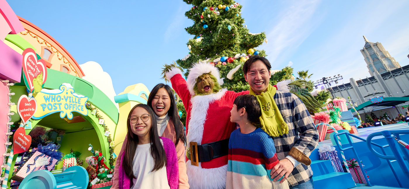 Image: Grinchmas Holidays at Universal Studios Hollywood (Photo Credit: Universal Studios Hollywood)