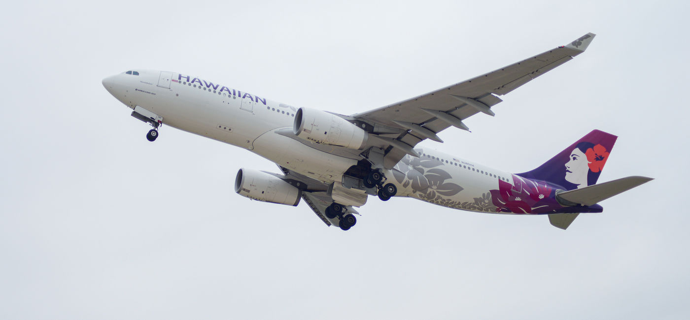 Image: Hawaiian Airlines Airbus A330 taking off from Texas' Austin-Bergstrom International Airport. (photo courtesy of Hawaiian Airlines)