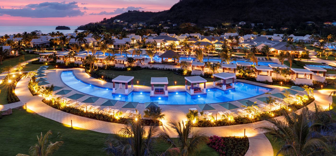 Image: Sandals SSV Aerial Sunset (Photo Credit: Sandals)