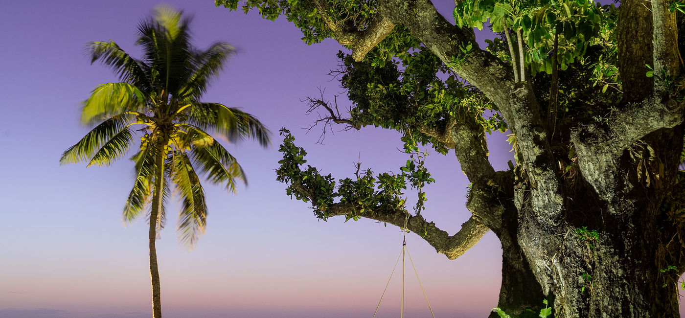 Image: Sunset over Fiji at Wakaya Club & Spa. (photo via Wakaya Club & Spa) (Photo Credit: (photo via Wakaya Club & Spa))