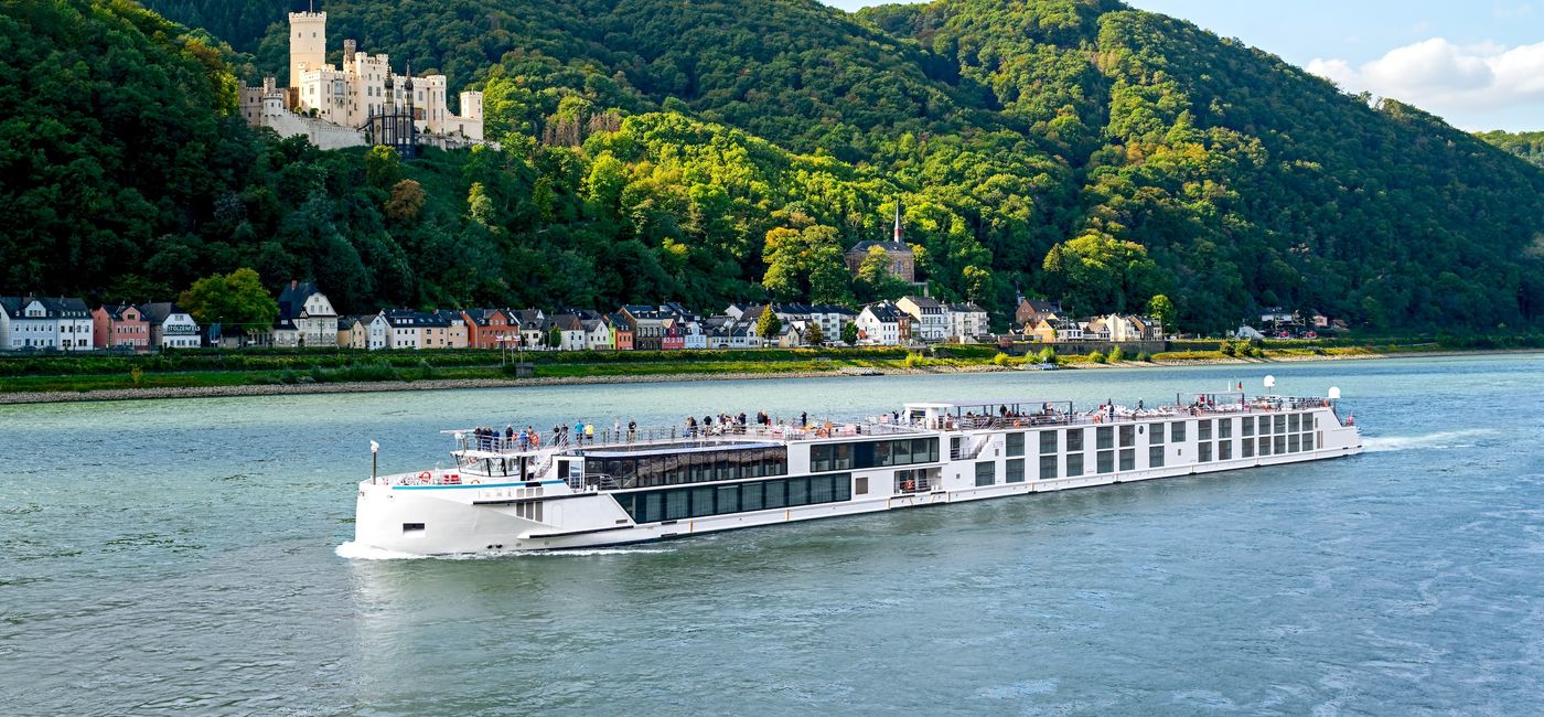 Image: The Riverside Luxury Cruises' vessel, Riverside Debussy, on the Rhine. (Photo Credit: Ian Schemper Photography/Per Karehed Photography/Riverside Luxury Cruises)