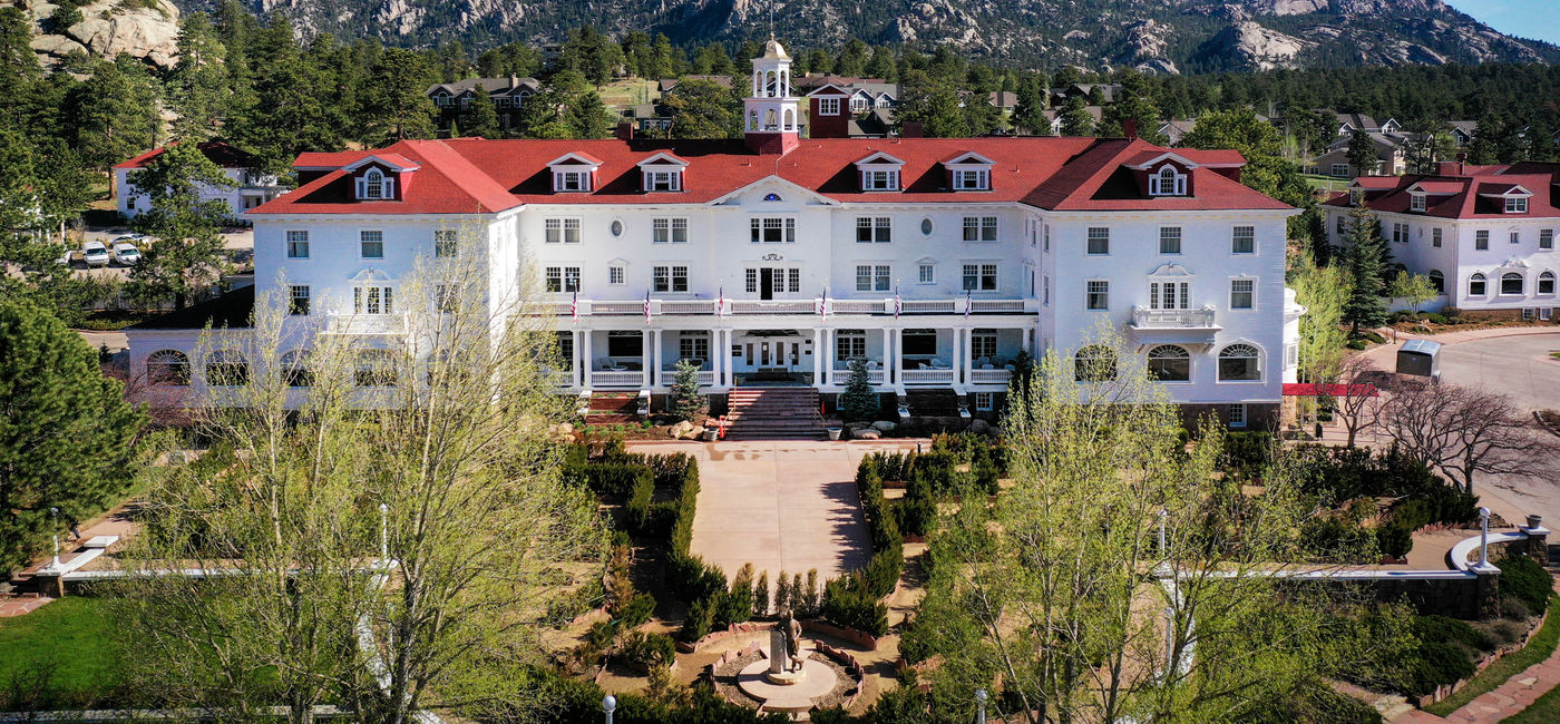 Image: The Stanley Hotel in Estes Park, Colorado. (Photo Credit: Adobe/Jordon K Dopp)