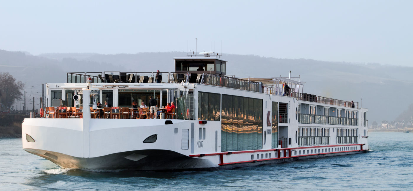 Image: Viking longship sailing Europe's Rhine river. (Photo Credit: Viking)