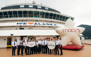 Holland America Line announced the float at an event in Juneau