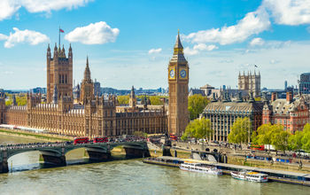 London, UK cityscape