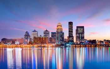 Downtown Louisville skyline