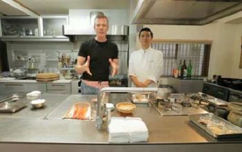 Making sushi at the Hifumi-An Japanese Cooking & Culture School