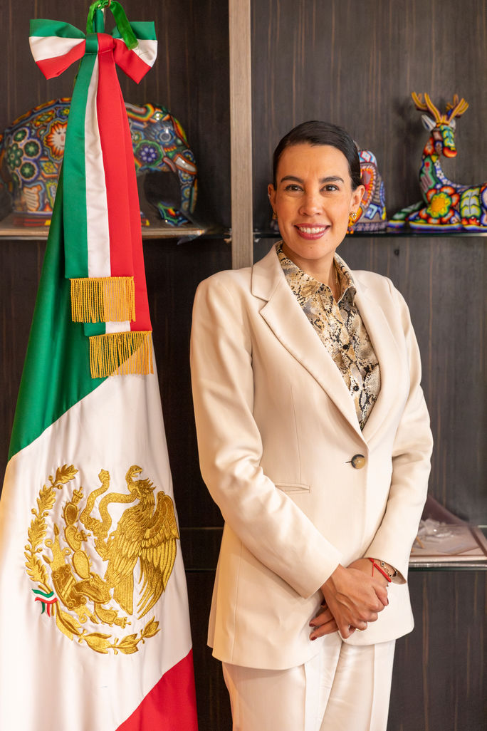 Mexico's Secretary of Tourism, Josefina Rodriguez Zamora.