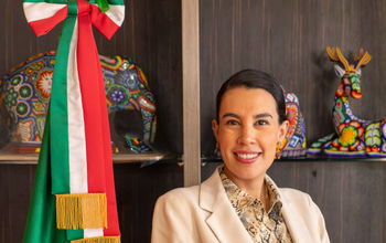 Mexico's Secretary of Tourism, Josefina Rodriguez Zamora.