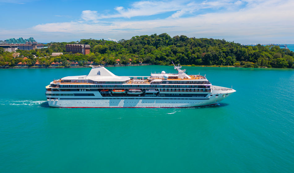 The m/s Paul Gaugin emerges from a multi-million-dollar refurbishment.
