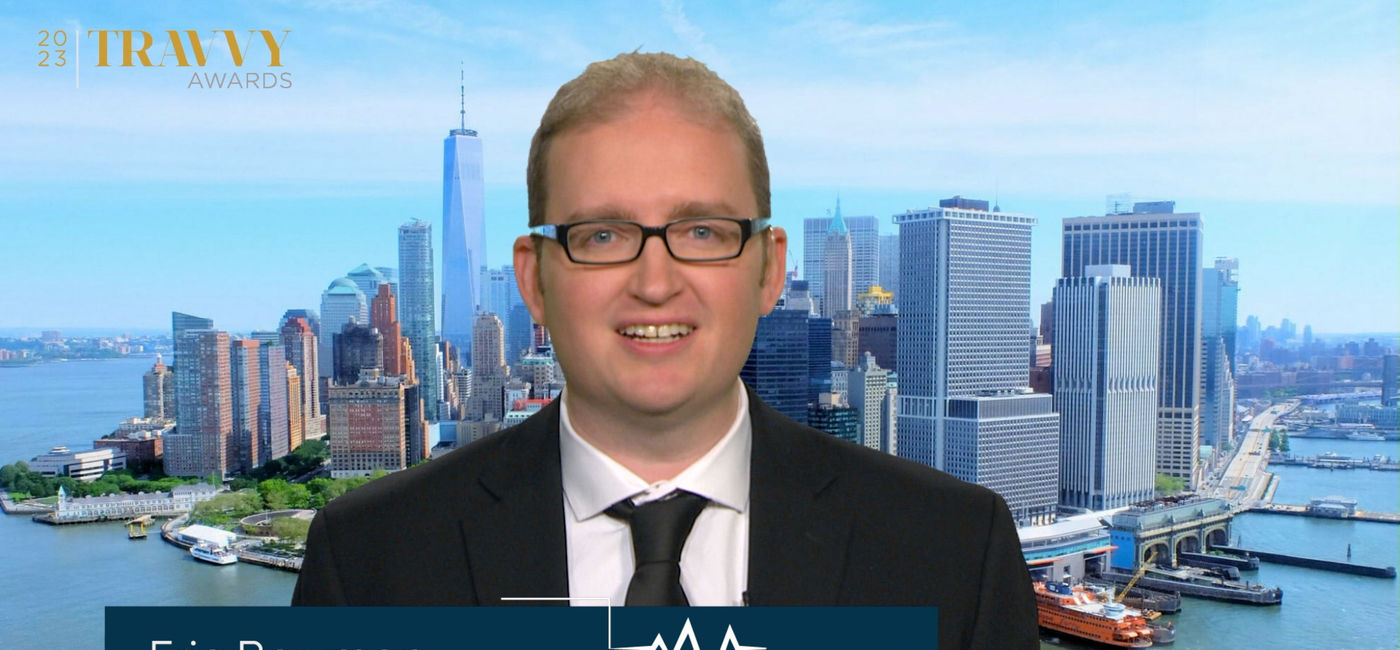 Photo: TravelPulse Executive Editor Eric Bowman  (Photo Credit: Northstar Travel Group)