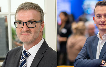 Julian Russell (left) and Ilya Kravstov