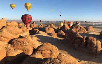 AlUla, Saudi Arabia, hot air balloons