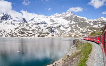 Switzerland, train ride, trip, trains,