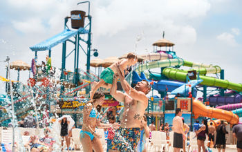 Six Flags Hurricane Harbor's Splash Island
