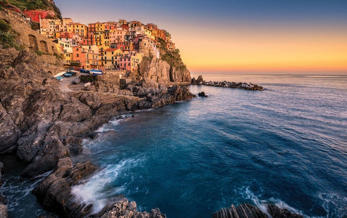 TTC TTC itineraries balance iconic locations like Cinque Terre, Italy, with hidden Mediterranean gems.