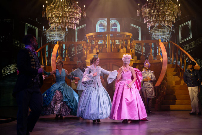 The new "Meridian" stage show onboard the Star Princess. The new "Meridian" stage show onboard the Star Princess.