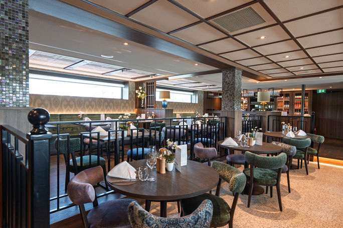 The new Mosaic restaurant on Riviera Radiance The new Mosaic restaurant on Riviera Radiance