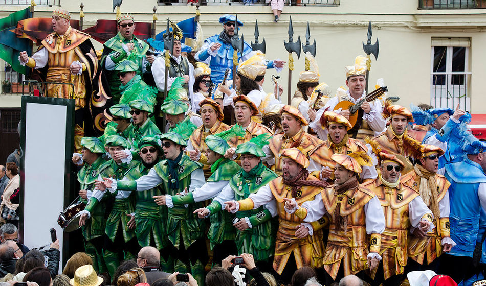 'Sunday of Choirs' the Carnival of Cadiz
