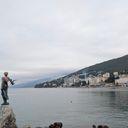 The lungomare in Opatija, Croatia