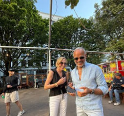 Global Travel Collection advisors Leslie Tillem and Curtis Parris