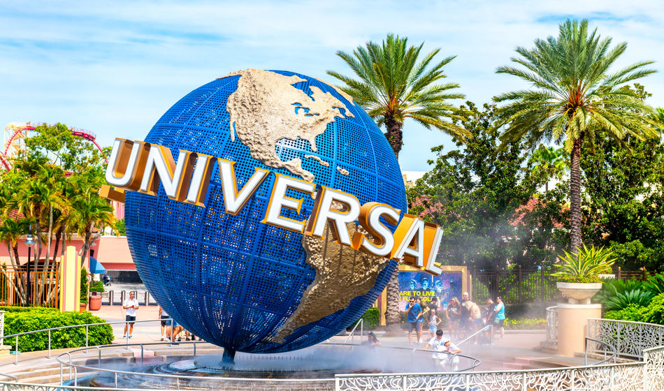 Entrance to Universal Studios Florida at the Universal Orlando Resort.