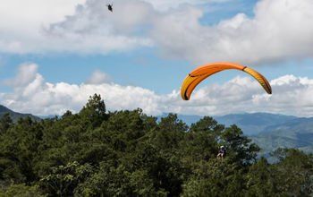 Paragliding in the Dominican Republic