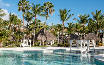 Main pool at ZEL Punta Cana, Dominican Republic.